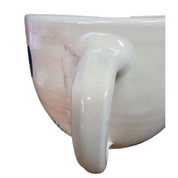 Handcrafted Ellis Prod. Marshall TX Stoneware Pottery Bowl Artist Signed - Picture 10 of 12